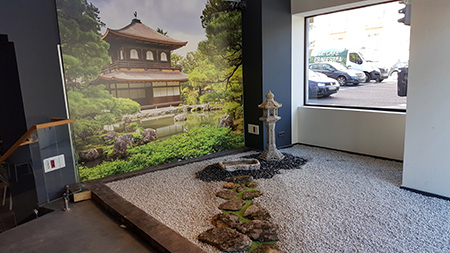 Jardin japones estilo Karesansui