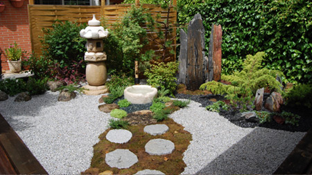 Jardin japones diseñado por Bonsaikido