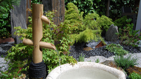 Jardin japones diseñado por Bonsaikido